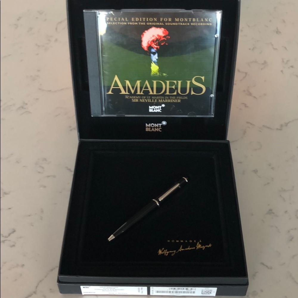 Mont Blanc Pen, Mozart Special Edition, NWT